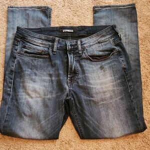 Express Men's Blue Slim Jeans